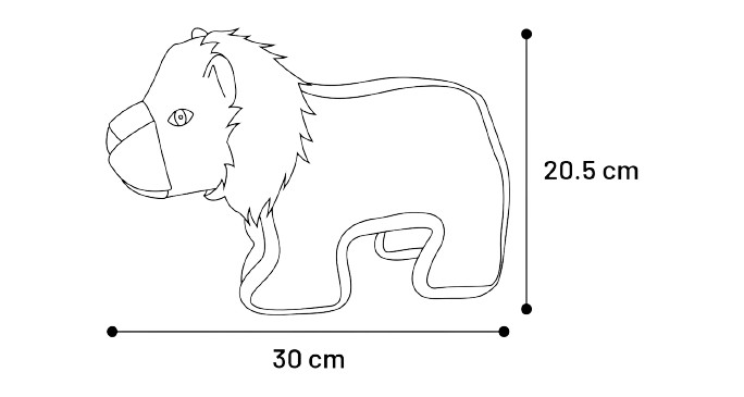 Strong Stuff Leeuw Hondenspeelgoed
