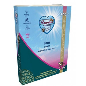 Renske Vers Gestoomd lam graanvrij hondenvoer (395g)