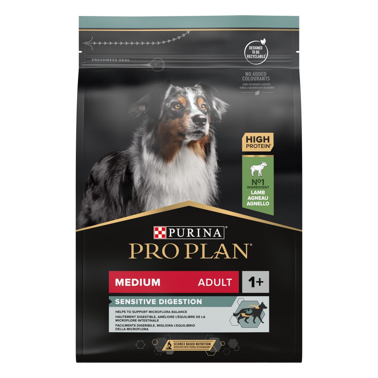 Pro Plan Medium Adult Sensitive Digestion met lam hondenvoer