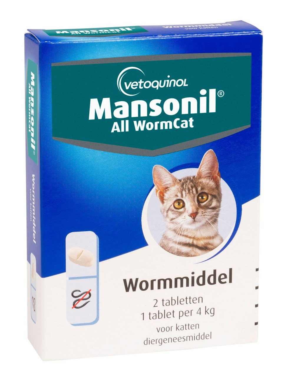 Mansonil All Worm Cat voor de kat