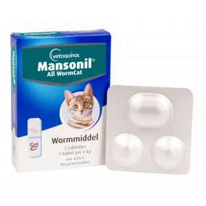 Mansonil All Worm Cat voor de kat