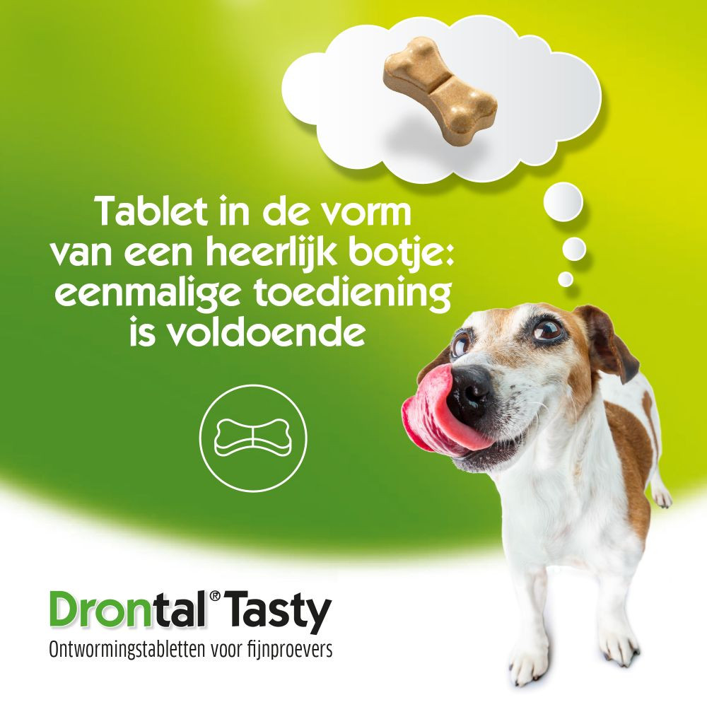 Drontal Dog Tasty Ontwormingsmiddel