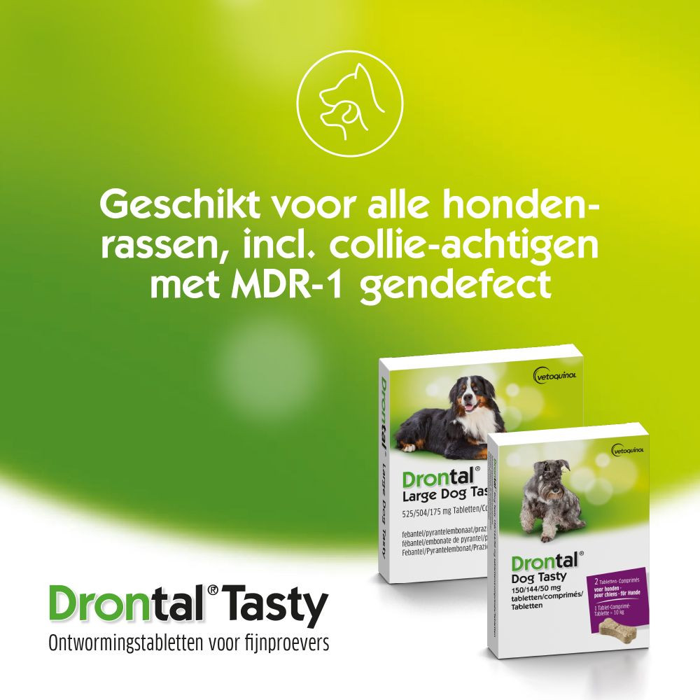 Drontal Dog Tasty Ontwormingsmiddel