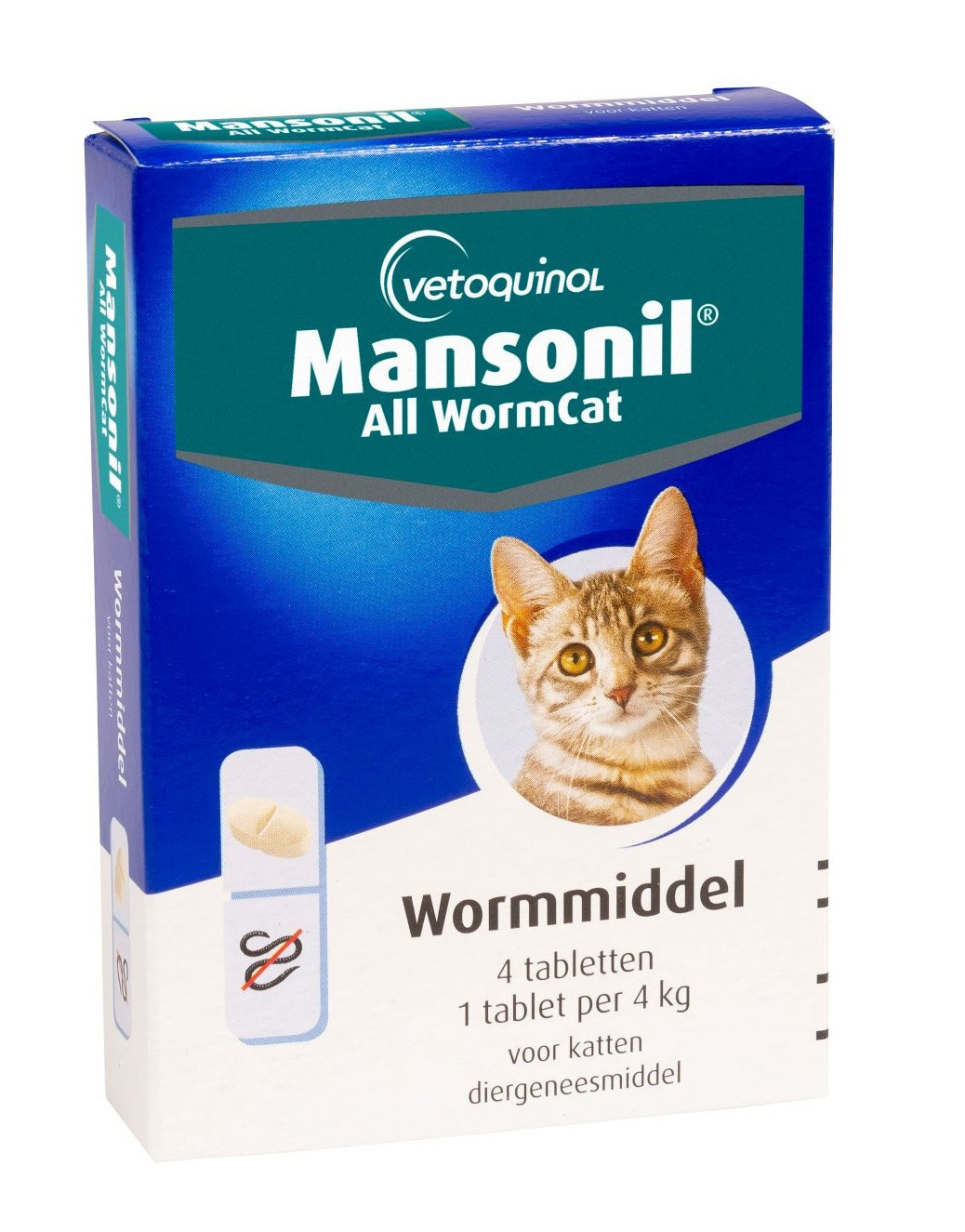 Mansonil All Worm Cat voor de kat