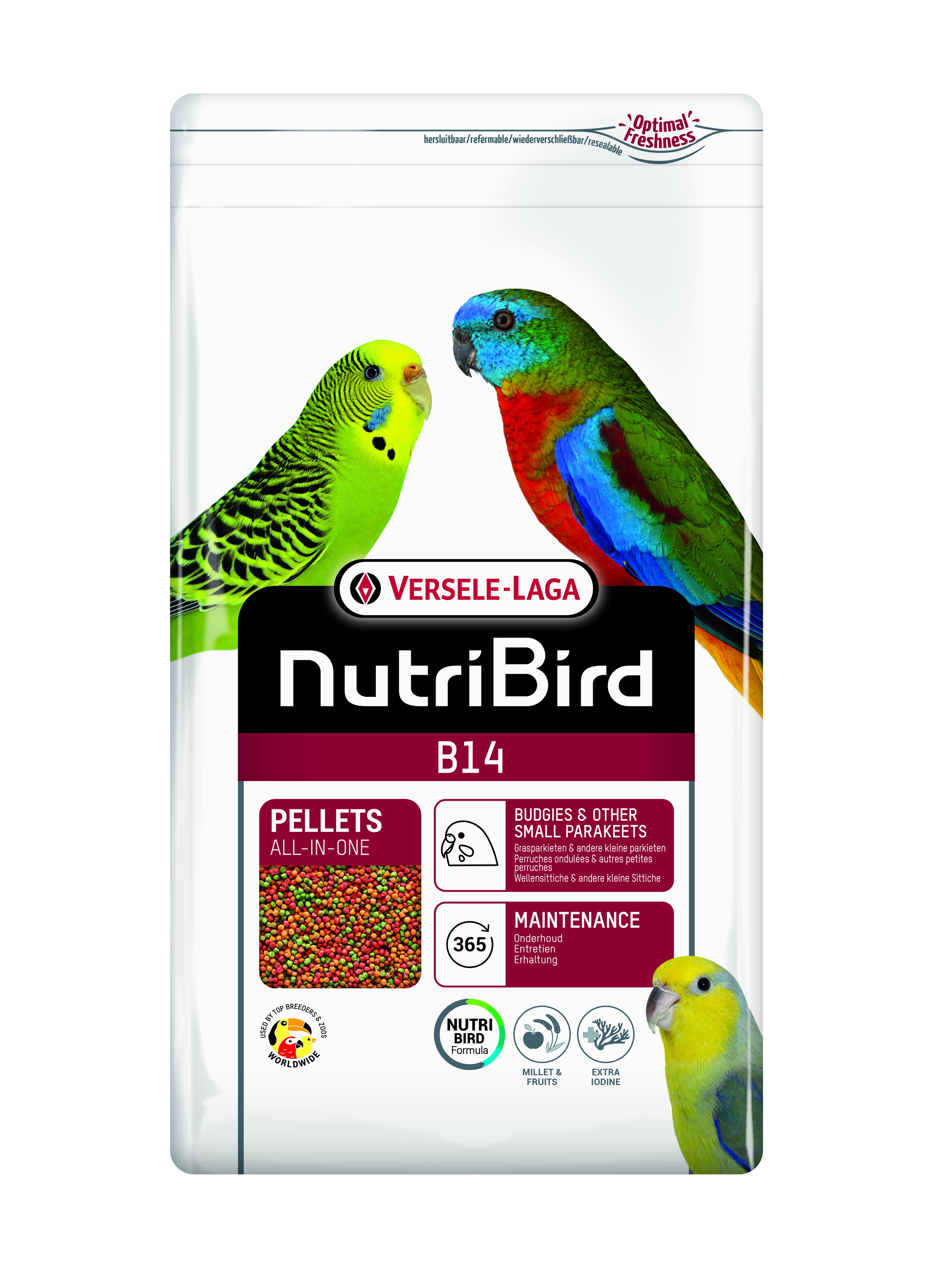 Nutribird B14 kleine parkieten