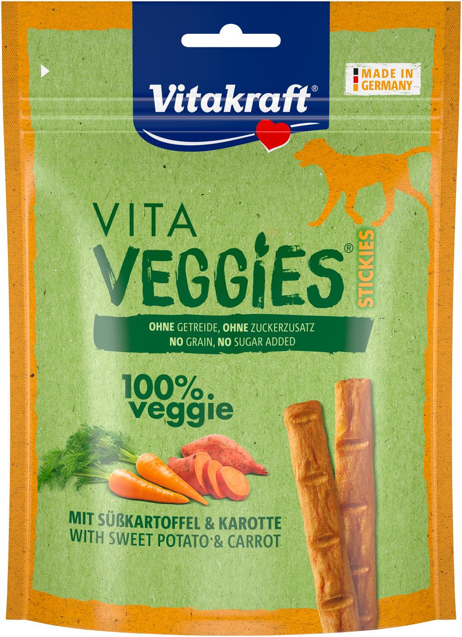 Vitakraft Vita Veggies Sticks kaassmaak hondensnack (80 g)