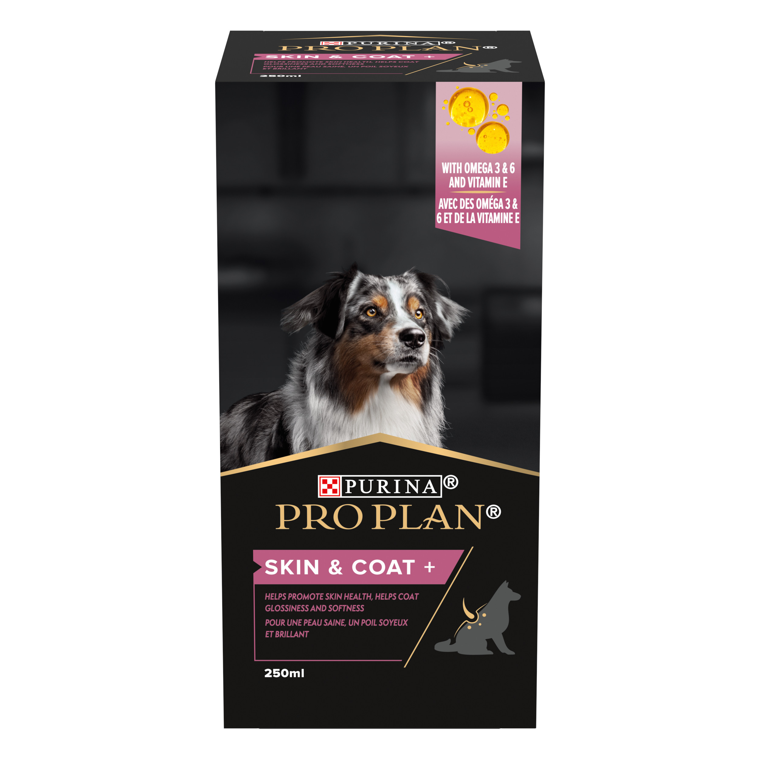 Purina Pro Plan Skin & Coat supplement voor honden (olie 250 ml)