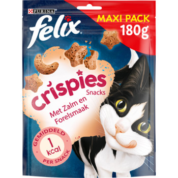 Felix Crispies Zalm & Forel kattensnoep