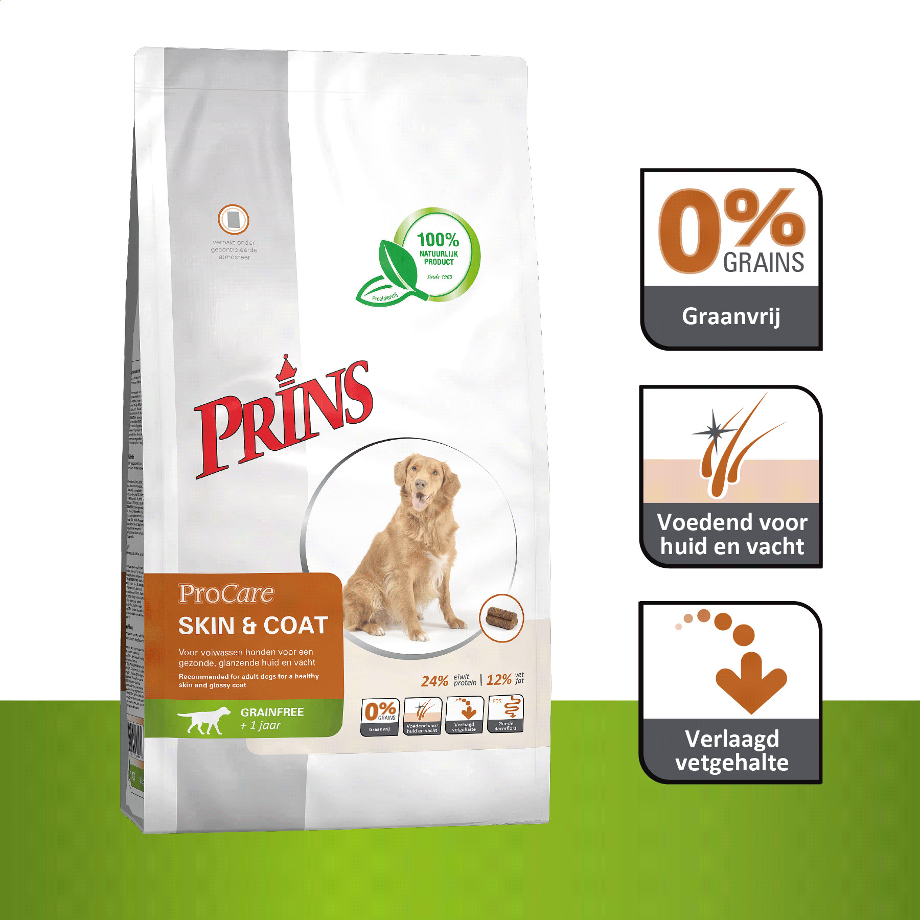 Prins ProCare Grainfree Skin & Coat hondenvoer