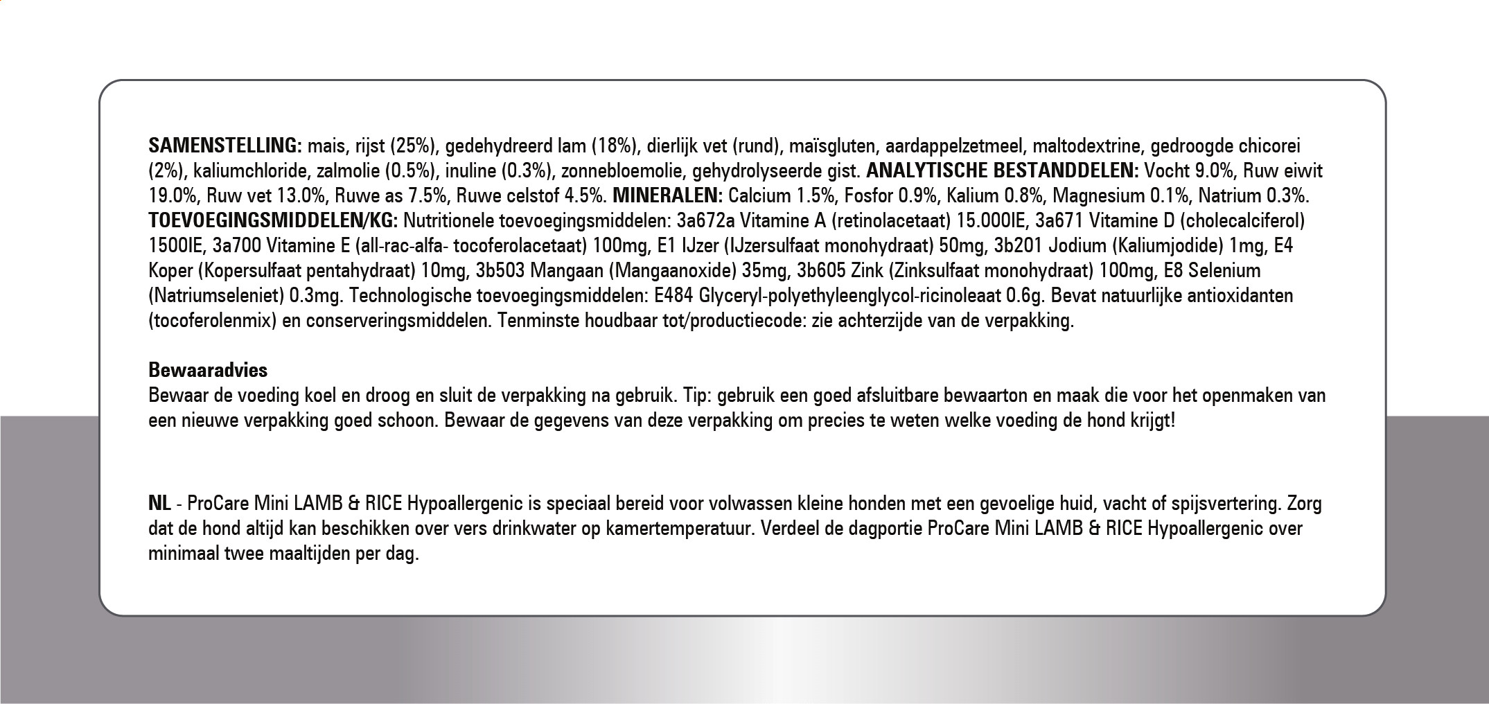 Prins ProCare Mini met lam & rijst hondenvoer hondenvoer