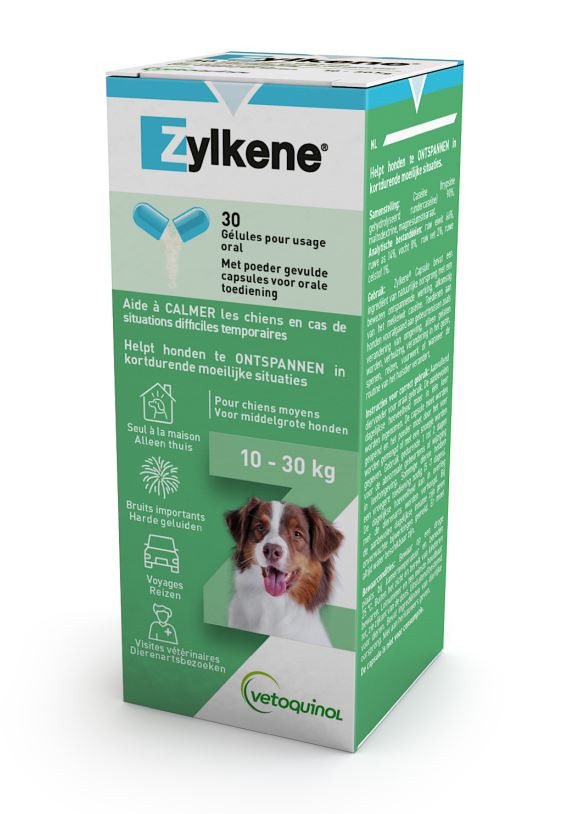 Zylkène Capsules 225 mg - voor honden van 10 tot 30 kg