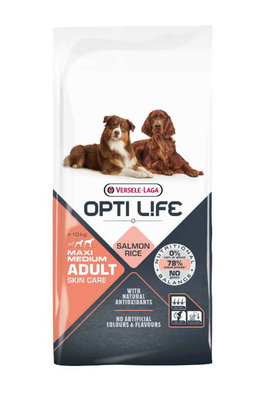 Opti Life Adult Skincare Medium/Maxi hondenvoer