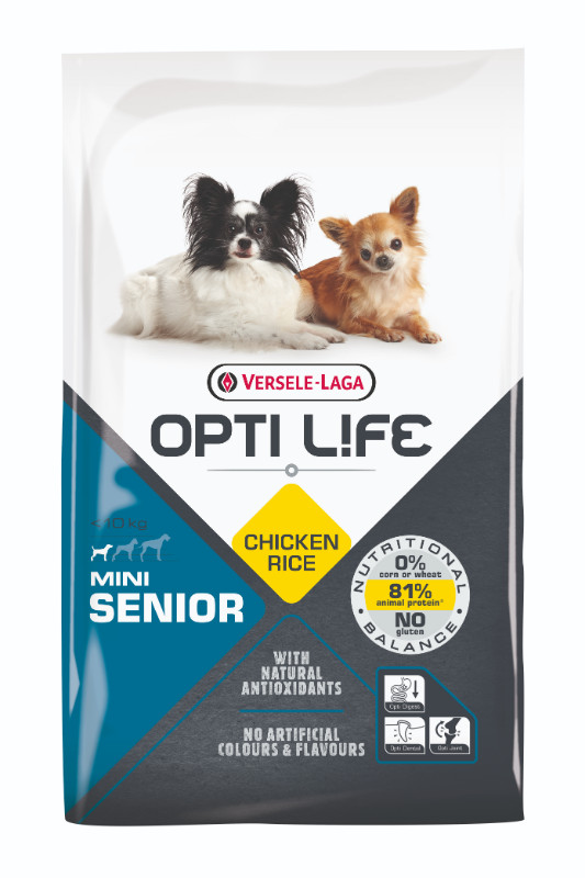 Opti Life Senior Mini hondenvoer