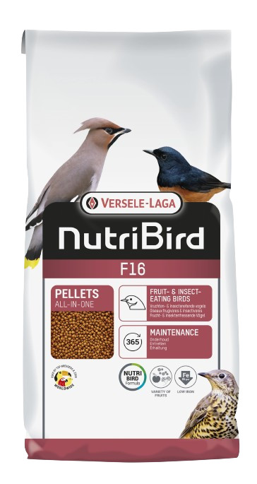 Nutribird F16 vruchten- en insectenetende vogels