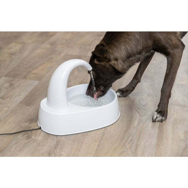 Trixie drinkfontein Curved Stream voor hond en kat (2,5 liter)