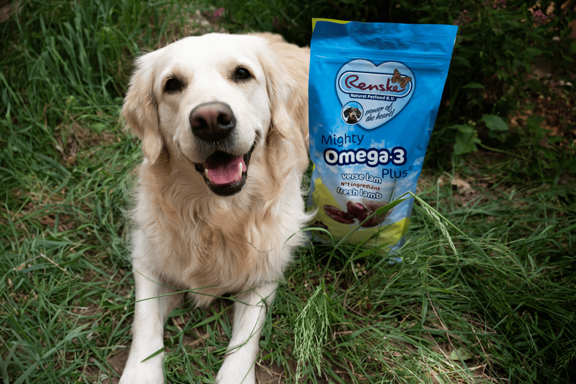 Renske Mighty Omega-3 Plus Junior Adult lam en rijst hypoallergeen hondenvoer