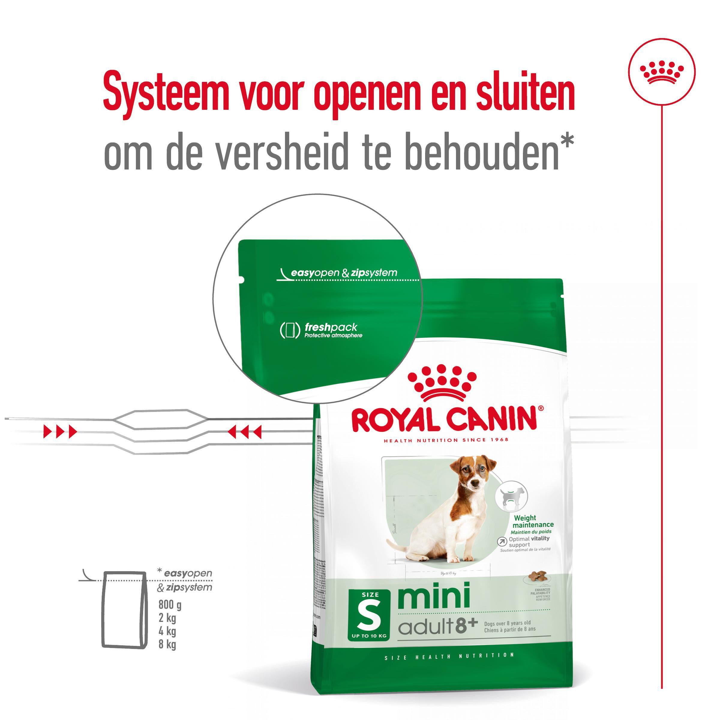 Royal Canin Mini Adult 8+ hondenvoer