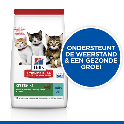 Hill's Kitten met tonijn kattenvoer