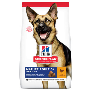 Hill's Mature Adult 5+ Active Longevity Large Breed Huhn Hundefutter 