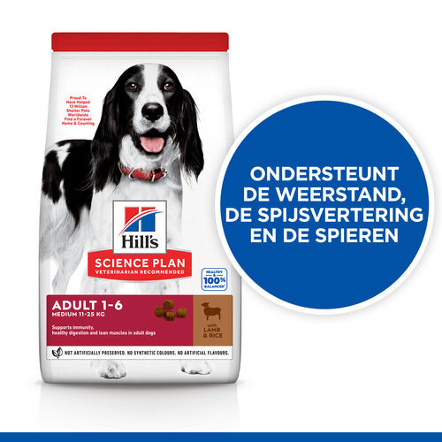 Hill's Adult Advanced Fitness Lamm & Reis Hundefutter 