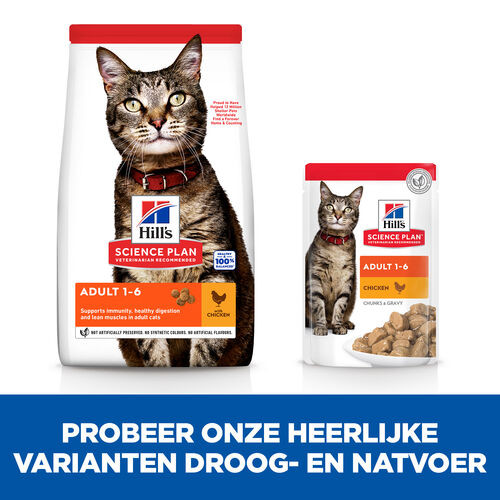 Hill's Adult met kip kattenvoer