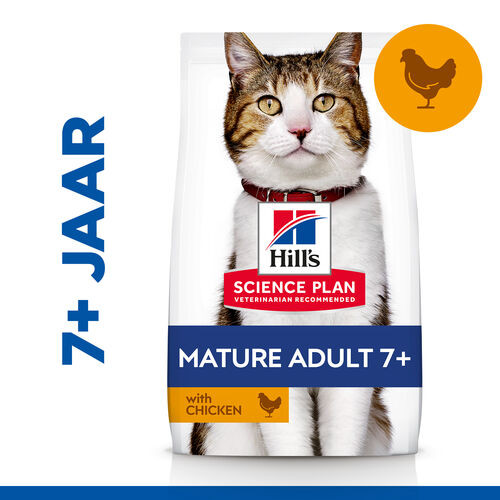 Hill's Mature Adult 7+ Active Longevity Huhn Katzenfutter 