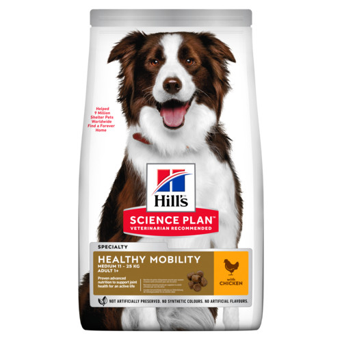 Hill's Adult Healthy Mobility Medium Huhn Hundefutter 