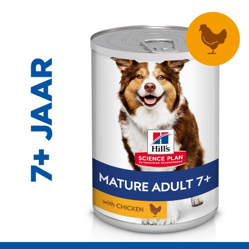 Hill's Mature  7+ Active Longevity Huhn (in Dosen) Hundefutter 