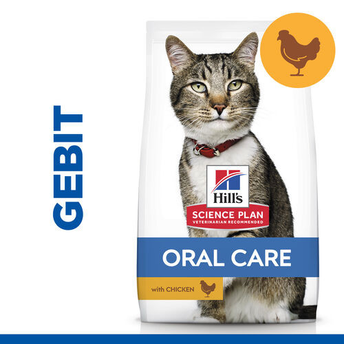 Hill's Adult Oral Care Huhn Katzenfutter 