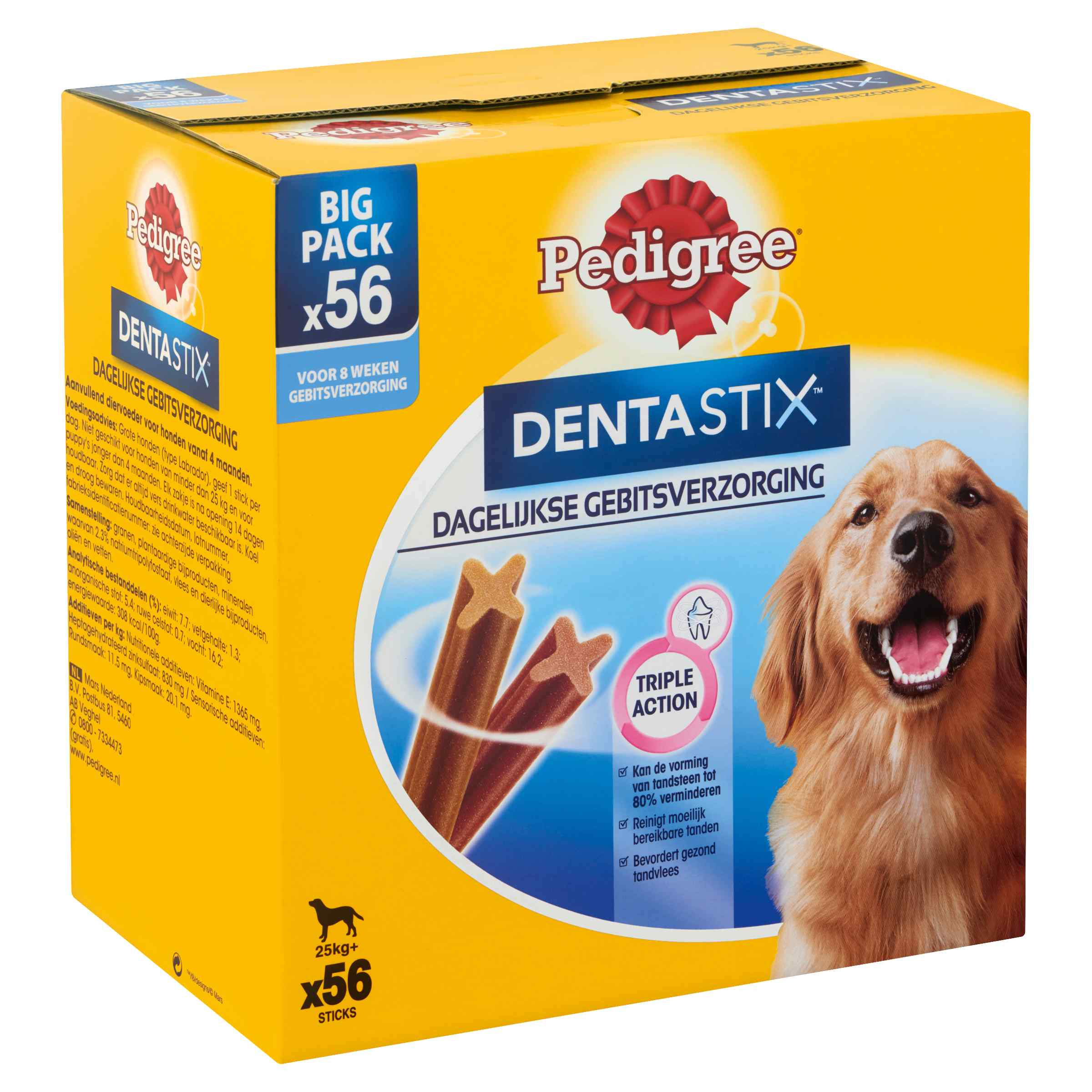 Pedigree Dentastix voor boven de 25 kg voor de hond