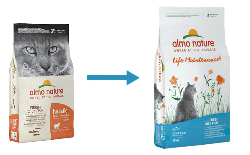 Almo Nature Life Maintenance met vette vis kattenvoer