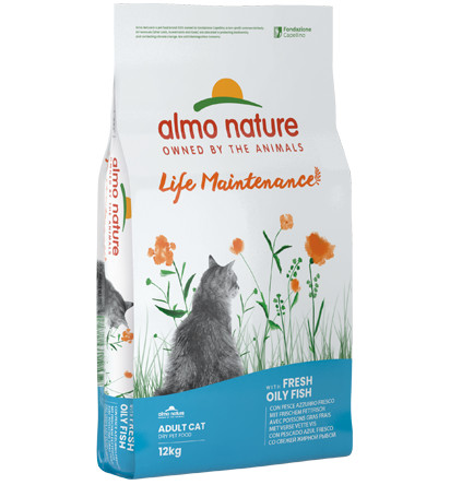 Almo Nature Life Maintenance met vette vis kattenvoer