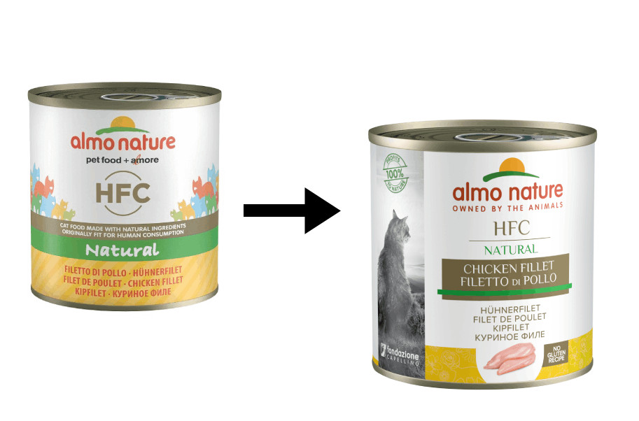 Almo Nature HFC Natural kipfilet natvoer kat (280 g)