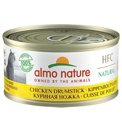 Almo Nature HFC Natural kippenboutvlees natvoer kat (70 g)
