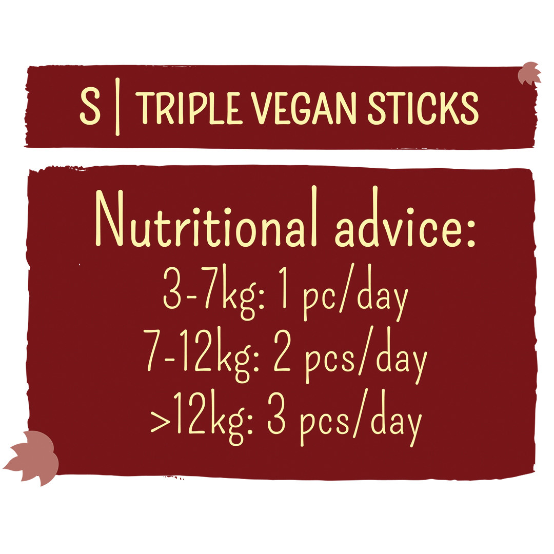 Garden Bites triple vegan sticks hondensnack