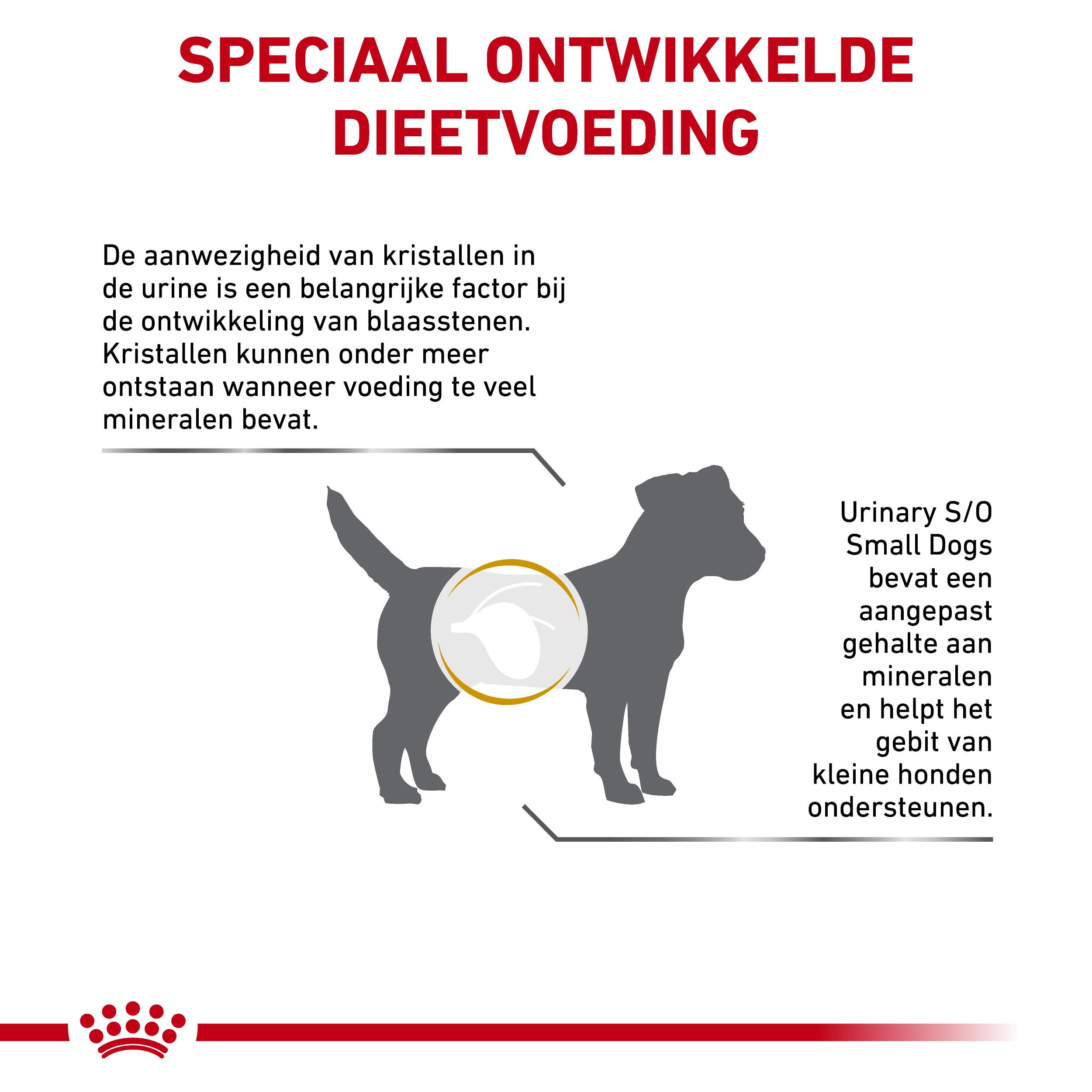 Royal Canin Veterinary Urinary S/O Small Dogs hondenvoer
