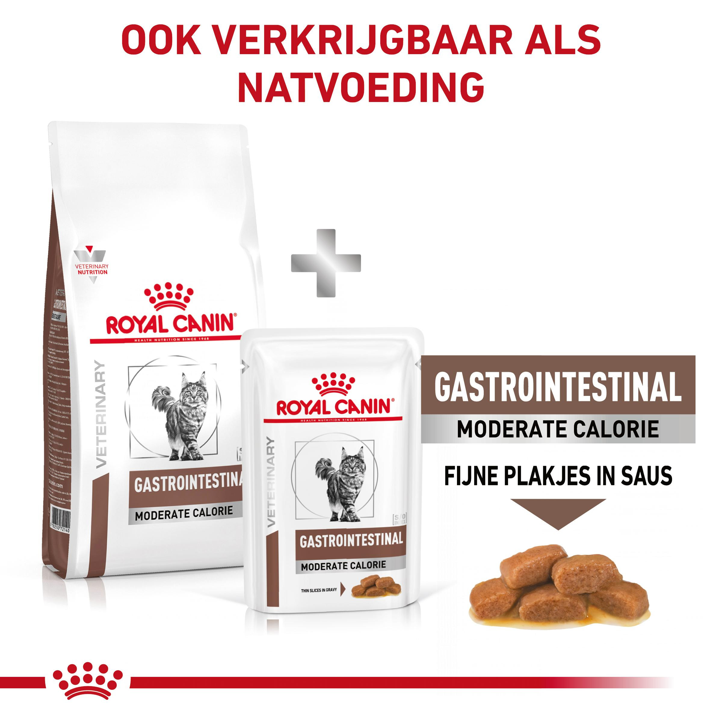 Royal Canin Veterinary Gastrointestinal Moderate Calorie kattenvoer