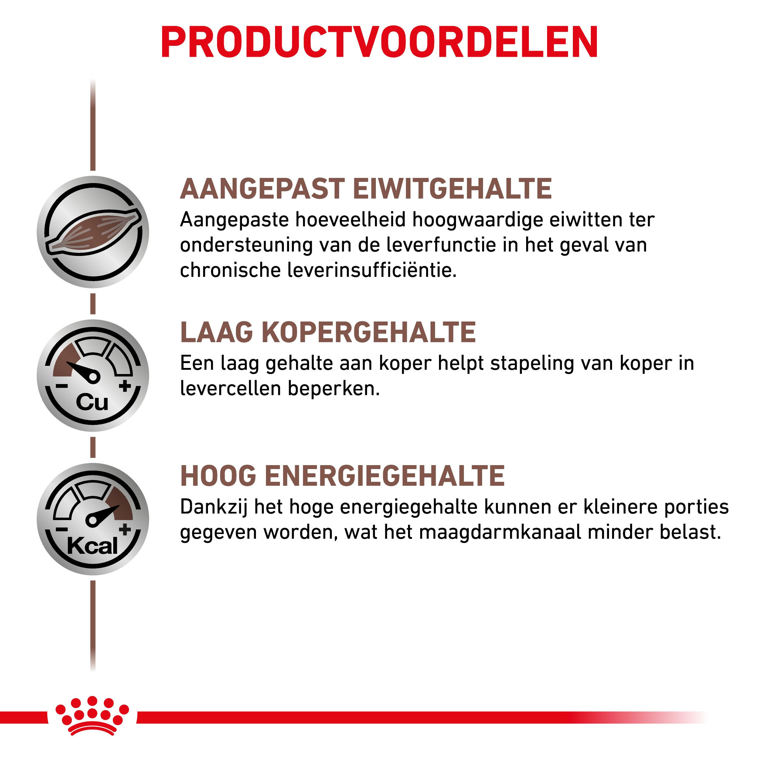 Royal Canin Veterinary Hepatic natvoer hond