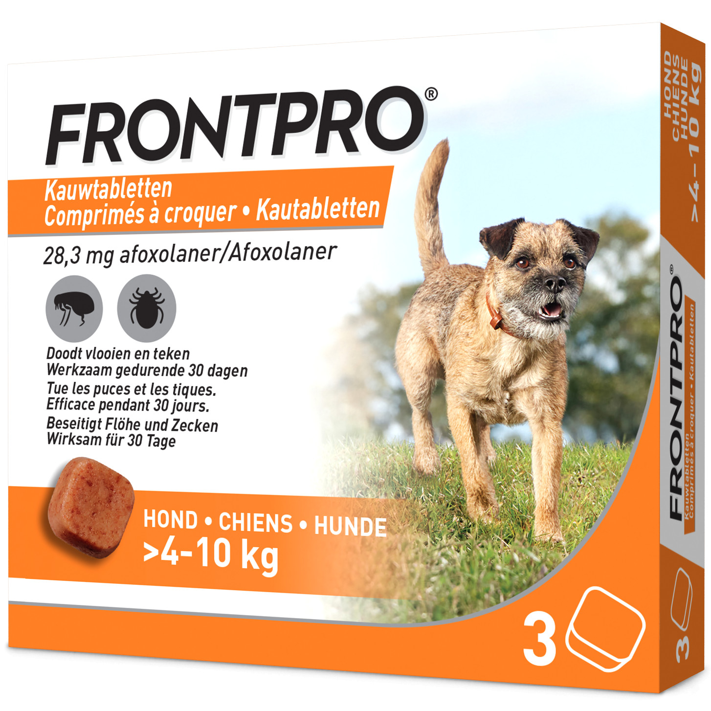Frontpro Kauwtabletten M hond 4-10 kg