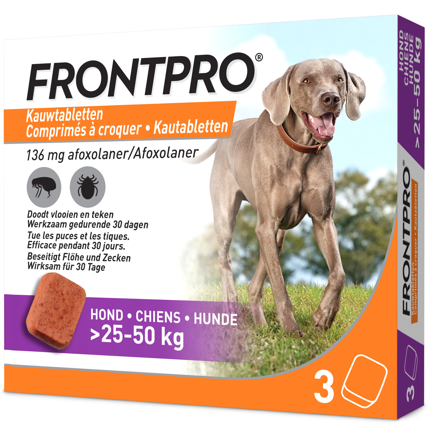 Frontpro Kauwtabletten XL hond 25-50 kg