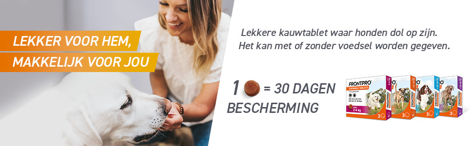 Frontpro Kauwtabletten XL hond 25-50 kg