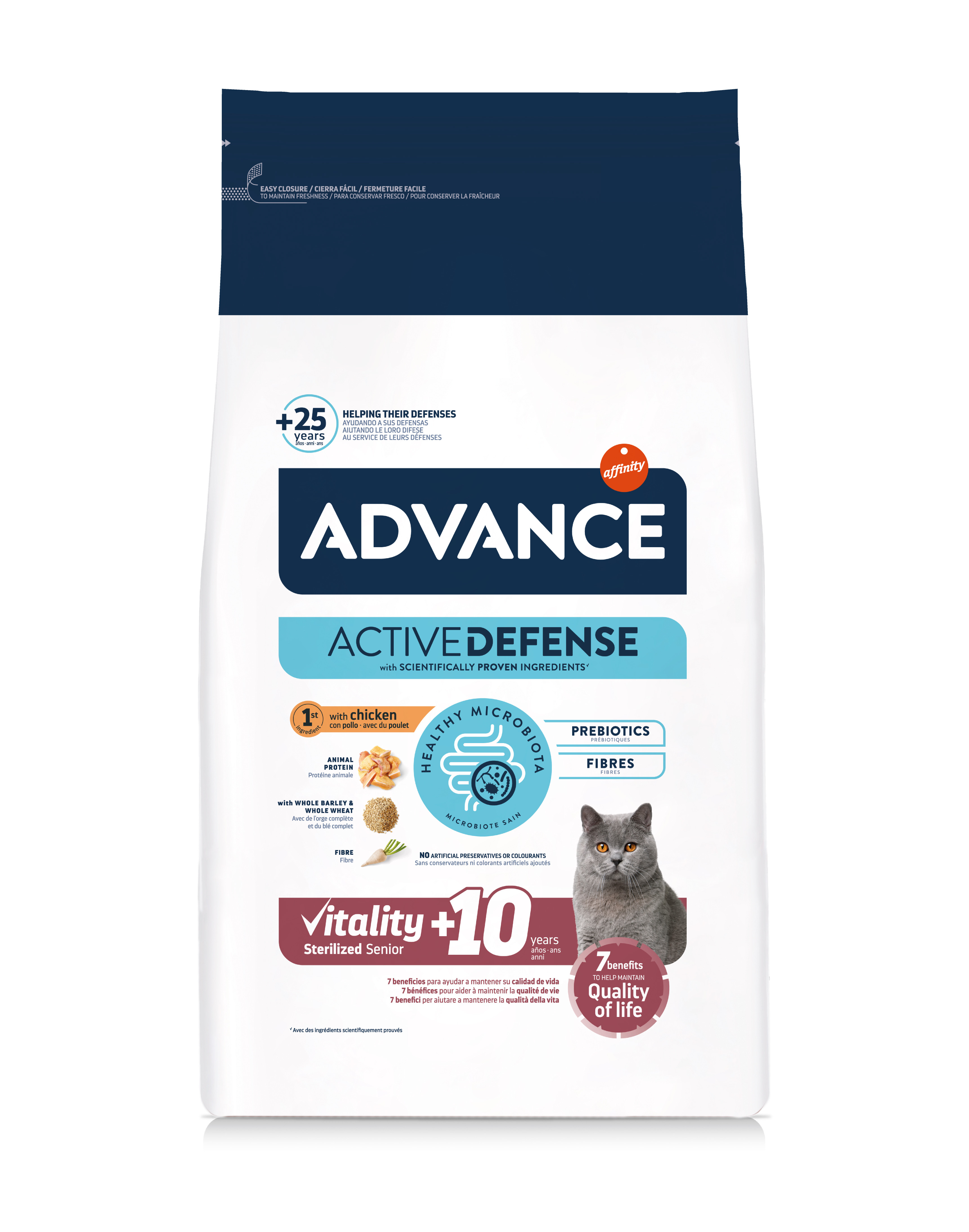 Advance Sterilized High Protein +10 Years