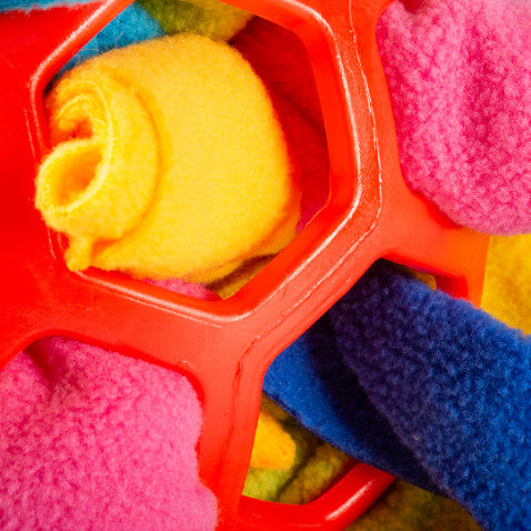 Snuffel & snackbal multicolor hondenspeelgoed