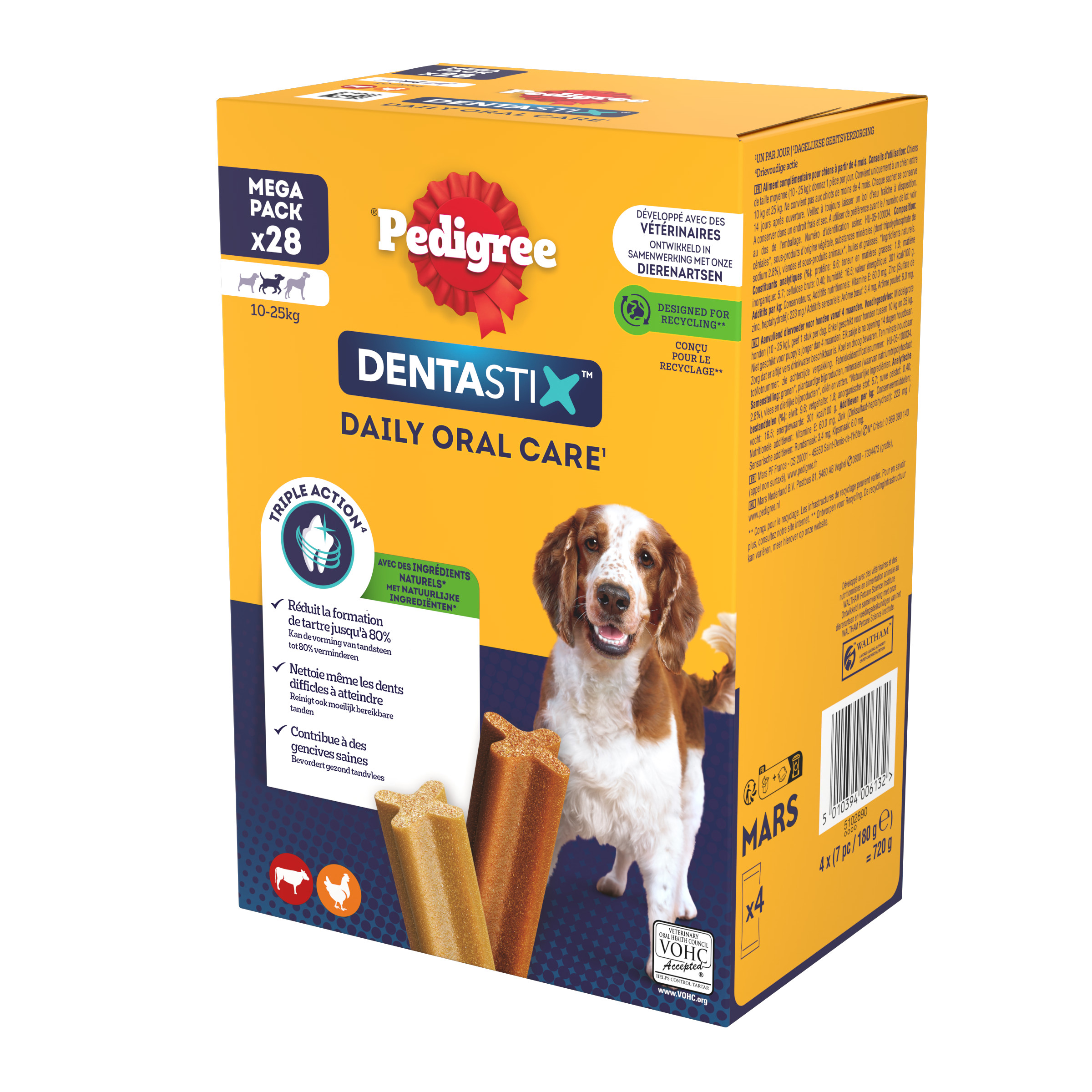 Pedigree Dentastix Medium hondensnack 10 tot 25 kg