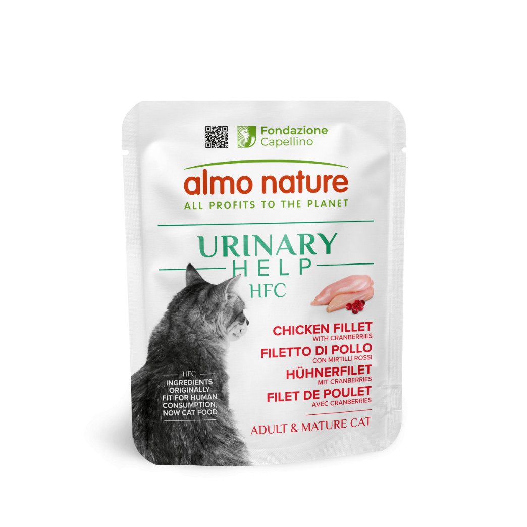 Almo Nature HFC Urinary kipfilet met cranberries natvoer kat (50 g)