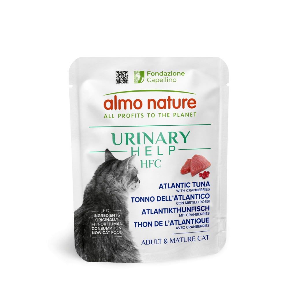 Almo Nature HFC Urinary Atlantische tonijn met cranberries natvoer kat (50 g)