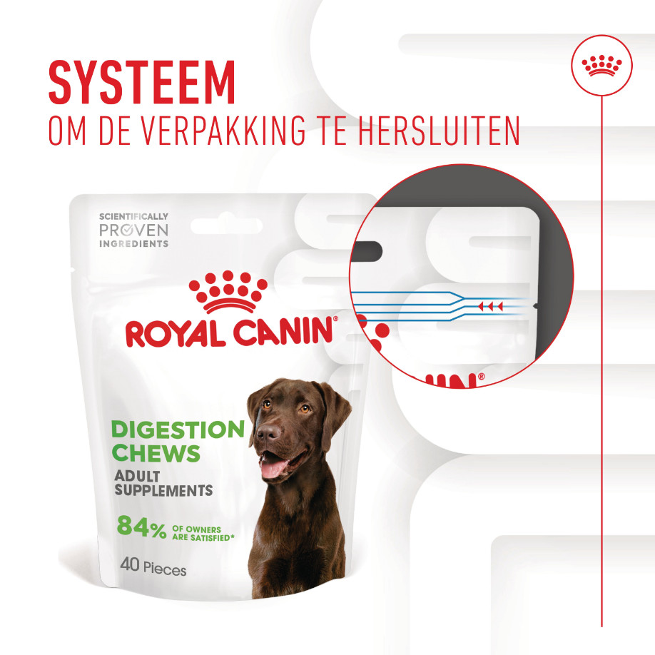 Royal Canin Digestion Chews voedingssupplement hond