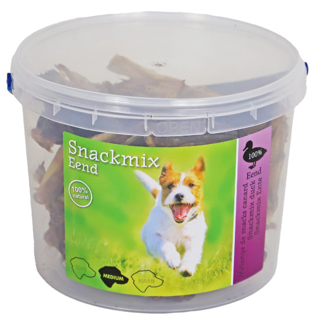Snackmix 100% eend hondensnacks (500 g)