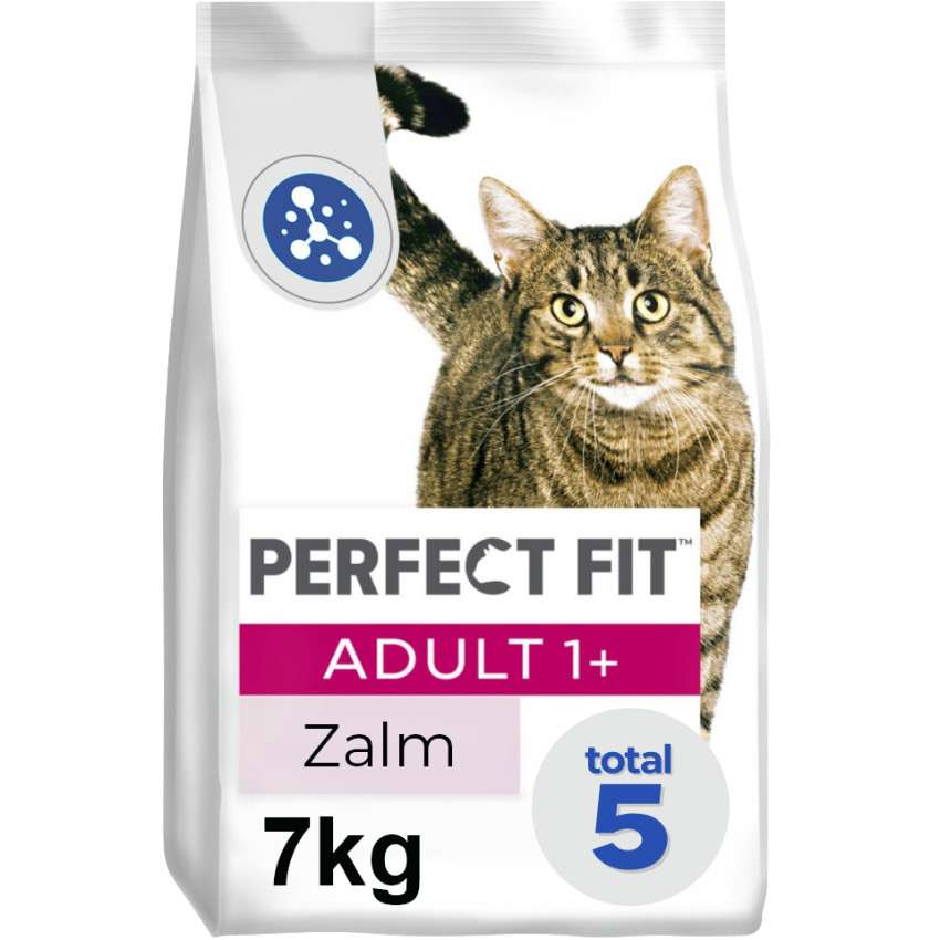Perfect Fit Adult 1+  met zalm kattenvoer