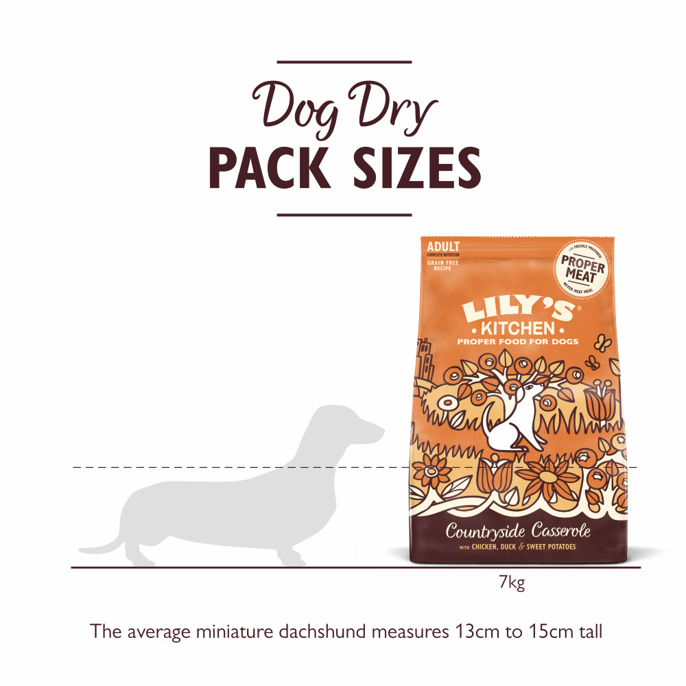 Lily's Kitchen Adult Countryside Casserole kip met eend hondenvoer Lily's Kitchen Adult Countryside Casserole kip met eend hondenvoer